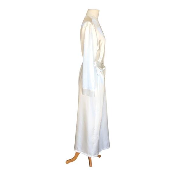 Vintage 1990's Cato Unique Polyester Long Sleeve Sexy Boudoir Robe Medium - Picture 7 of 16